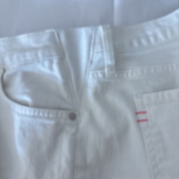 Current Elliot x Hatch Denim Jean 26 White Skinny Stiletto Sugar Maternity - Picture 9 of 9